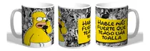 Comprar Taza Taza Hable Más Fuerte, Simpsons Homero De Cerámica