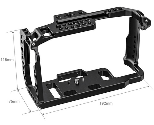Imagem 4 de 7 de Gaiola Cage Full Smallrig 3130 Handle Nato Para Blackmagic P