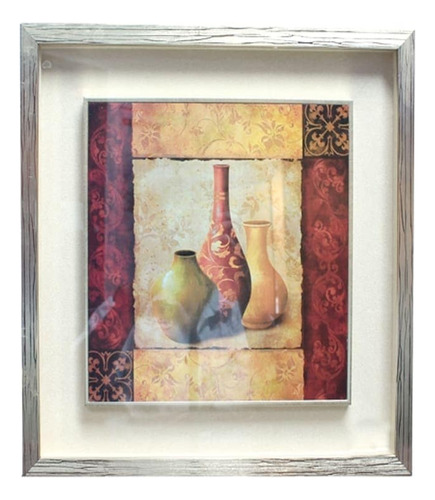 Cuadro Decorativo Bodegon 41x41x3 Cm
