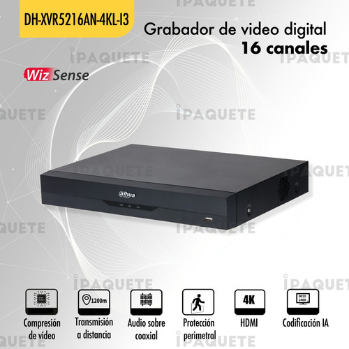 Dvr Xvr Grabadora Seguridad Dahua 16ch + 16ip Vgh Hdmi