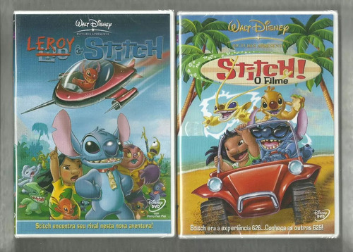 Dvds Lilo E Stitch 4 Filmes Coleção Completa Disney Lacrados