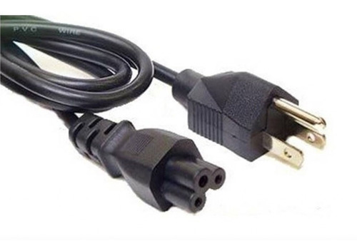 Cable Corriente Ac Tipo Trebol / Mickey Poder Power Laptop