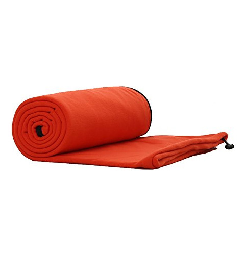 Fleece Sleeping Bag Liner Con Cremallera Para Calor De Adult