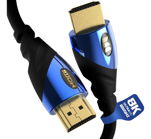 Monster 6ft Ultra Cobalt 2.1 Cable Electrónico Hdmi - 48gbps