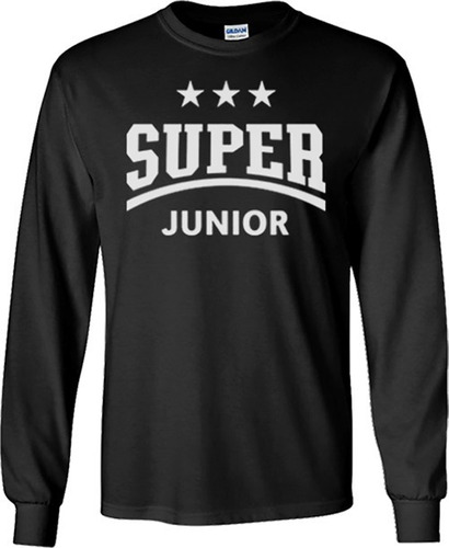 Super Junior Playeras Manga Larga Para Hombre Y Mujer D1