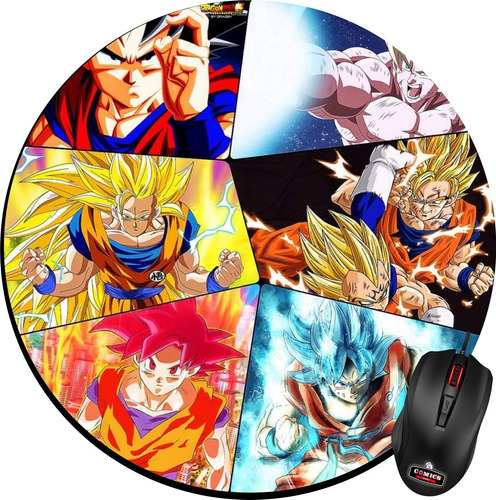 Pads Mouse Dragon Ball  X Mouse Pads Goku  Gamers Pc