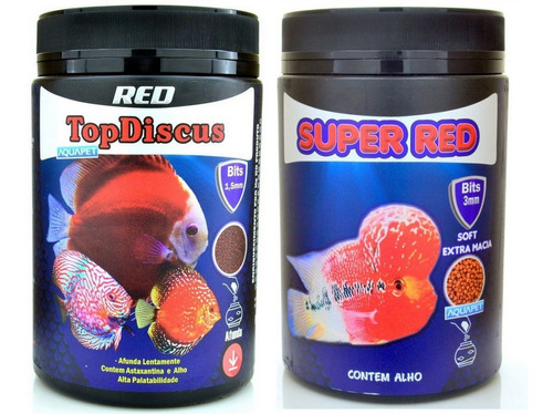 Kit Fortcolor Soft Super Red + Top Discus Red 454g Maramar