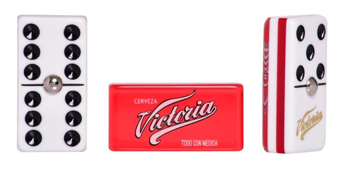 Dominó Victoria Estuche Cierre Y Cubilete Victoria