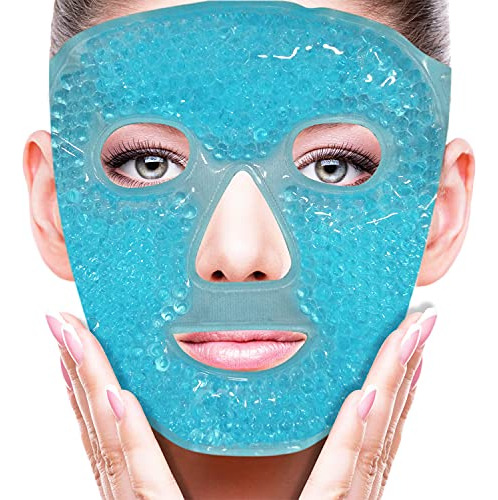 Cold Face Eye Mask Ice Pack Reducir Face Puff,dark 1pynd