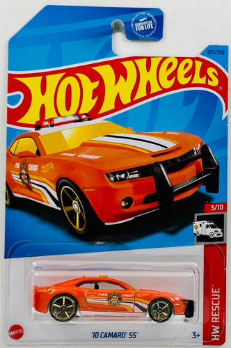 Hot Wheels # 3/10 - '10 Camaro Ss - 1/64 - Hkj19