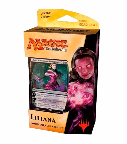 Magic The Gathering Amonkhet Mazo Planeswalker Liliana Es