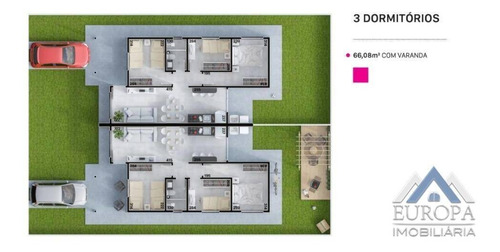 Imagem 11 de 13 de Casa À Venda, 53 M² Por R$ 175.000,00 - Jardim Maria Celina - Londrina/pr - Ca1257