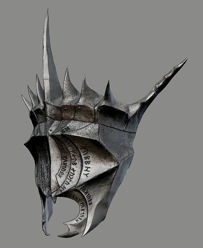 Casco Boca De Sauron: ¡impresiona A Todos!