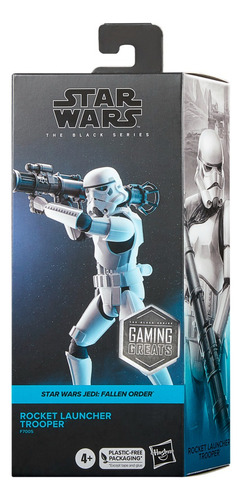 Muñeco Star Wars The Black Series Rocket Launcher Trooper