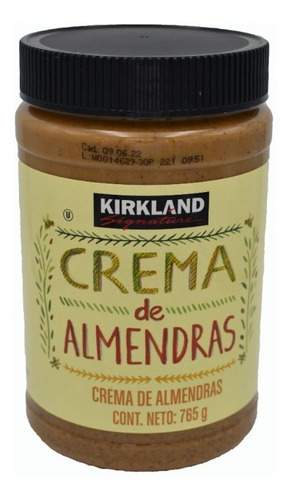 Crema De Almendras Kirkland Signature, 765 Gramos