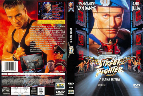 Street Fighter ( La Última Batalla) Van Damme - Dvd