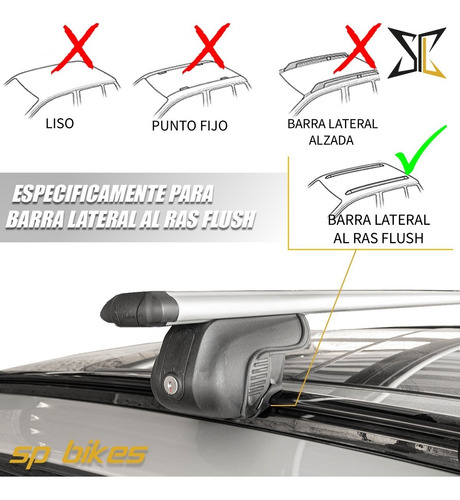 Barras Portaequipaje Tipo Thule Wingbar Chirey Tiggo 8 Pro