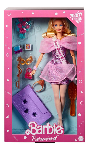 Barbie Rewind Edicion 80s Reproduccion Rubia