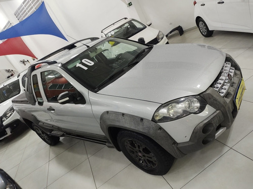 Imagem 3 de 15 de Fiat Strada 2010 1.8 Adventure Locker Ce Flex 2p