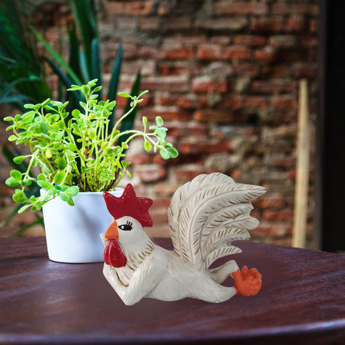 Decoraciones De Fiesta Blancas Con Diseño De Gallo En Forma