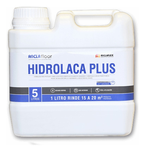 Hidrolaca Plus Anclaflex Proteccion Pisos Cementicios 5lts