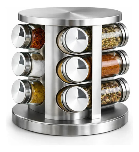 Porta Condimentos 12 Potes Giratório Wow World Of Wonders