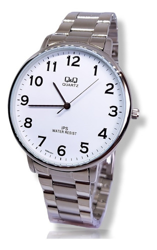 Pareja Reloj Q&q Pulso Acero Hombre O Mujer Ideal Para Regal