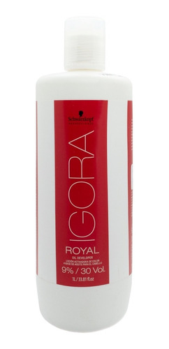 Oxidante 1l Tintura Igora Royal Coloracion Schwarzkopf 30vol