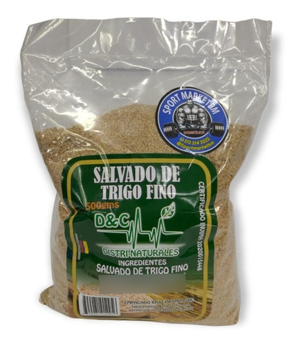 Salvado De Trigo Fino 500gms - Kg a $34990