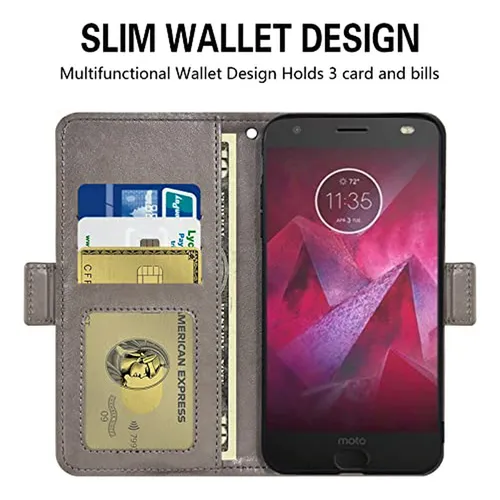 Funda Compatible Con Moto Z2 Force Y Protector De Pantalla D