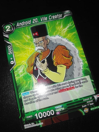 Android 20, Vile Creator Carta Dragon Ball