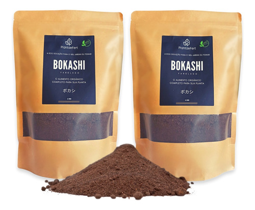 Kit Adubo Para Orquideas Bokashi Premium 1kg Envio Em 24hrs