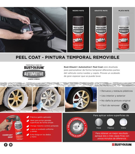 Plastidip Aerosol Removible Peel Coat Rust Oleum