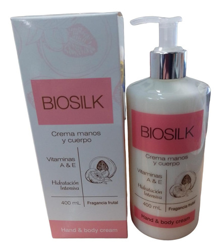  Crema Manos Y Cuerpo Biosilk - Ml