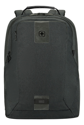 Mochila Porta Laptop Mx Eco Professional Color Gris, Wenger Color Negro Diseño de la tela Liso