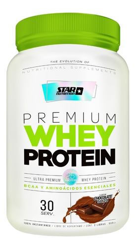 Premium Whey Protein Star 2 Potes De 2 Lbs + Shaker