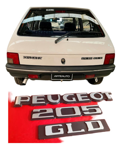 Kit Insignias Peugeot 205 Gld
