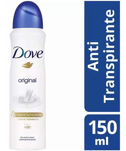 Desodorante Dove 150 Ml Original (1unidad )-super