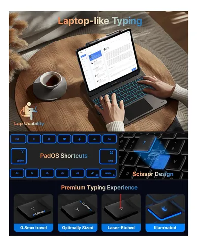 Typecase Funda Con Teclado Para iPad Pro De 13 Pulgadas (m4,