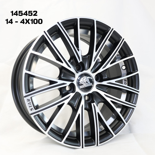 Llantas Aleacion 145452, Rodado 14 / Pase 4x100 