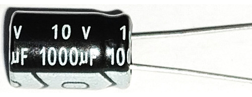 Capacitor Eletrolítico 1000uf 10v + Outros Modelos 14 Peças