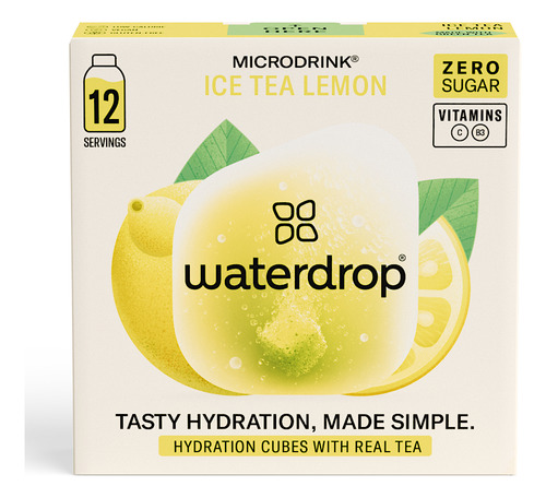 Waterdrop Microdrink Ice Tea Limón 12 Cápsulas
