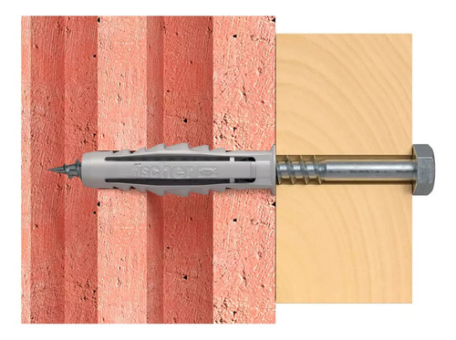 Tarugo 8 Fischer + Tornillos 5x45 Blisterx 25 Unidades Taco