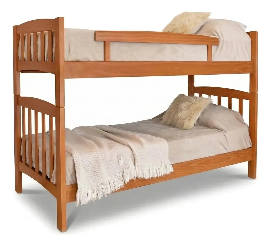 Cama Cucheta Eco 1 Plaza Madera Espácity Cedro