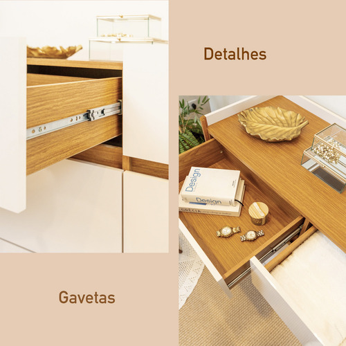Cômoda Infantil Bebê Moderna Grande Madeira Mdf Branca Premium Quarto Menina Menino Gavetas Espaçosa Design Elegante Organizador Roupas Fraldas Toalhas Moderna Funcional Durável Segura Estilo Clássico