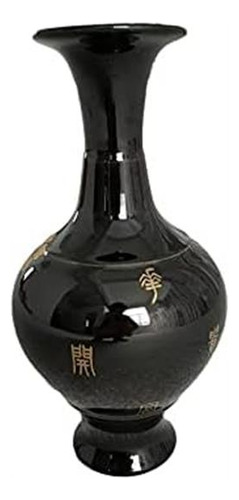 Jarrón Decorativo Estilo China De 13 (33 Cm) De Alto, Jarron