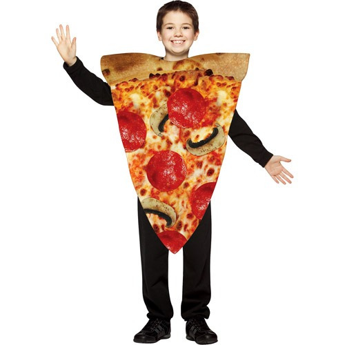 Disfraz Para Niño De Rebana De Pizza Talla Única 