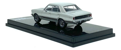 Miniatura Chevrolet Opala Sedan Ss 70 Series 1 Prata 1:64 Cor Prateado