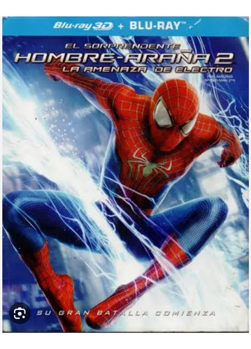 Spiderman 2 En Disco Bluray 3d En Alta Definición Full H D 
