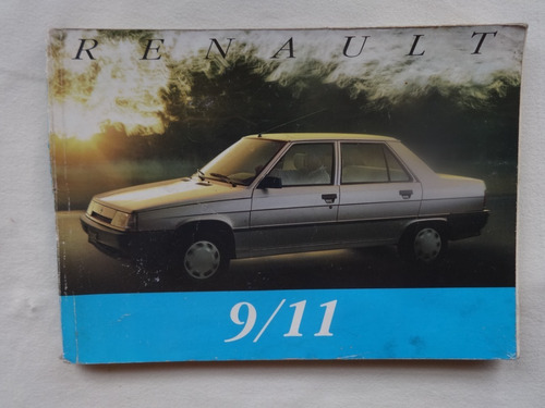 Manual Renault 9/11 R9 11 1994 Instruccion Guantera Catalogo